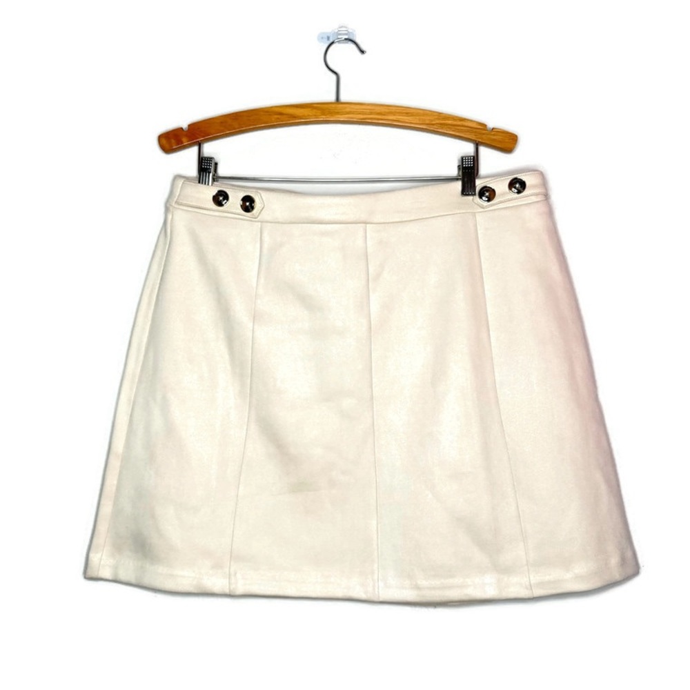 Andrew Marc New York Latte Beige Skirt Women’s Size Large